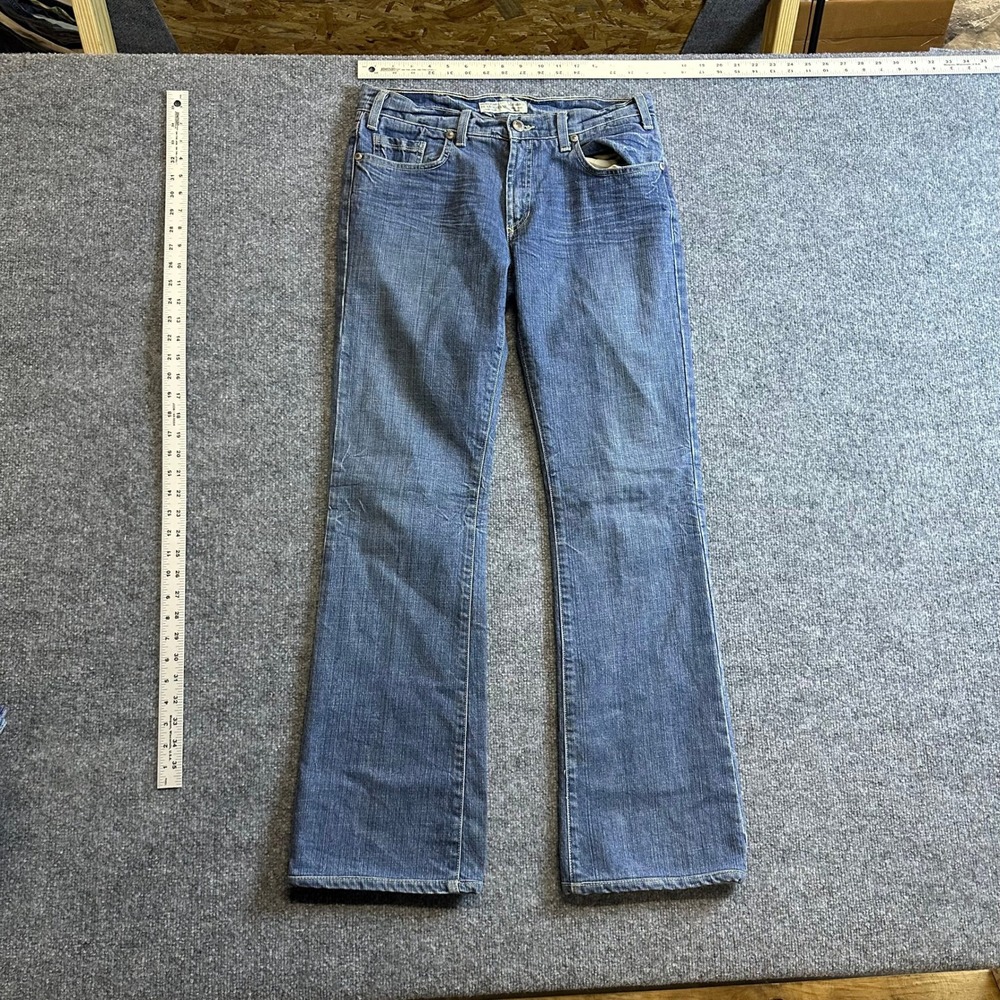 Henry Duarte Jeans Jeans Mens Size 32 Blue Bootcut Medium Wash Denim Casual USA